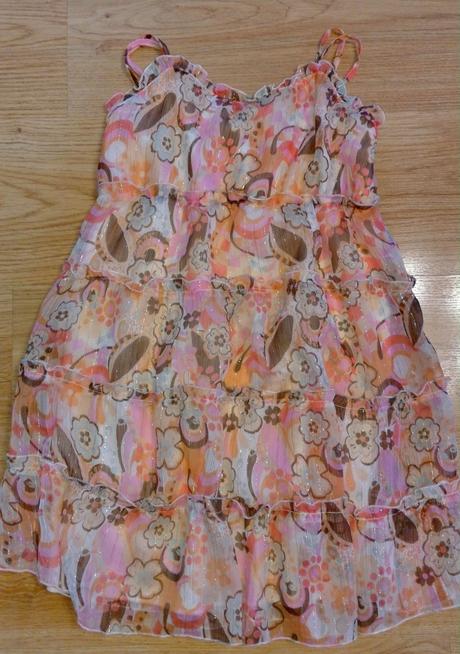 Dívčí šaty vel.122-140, c&a,122