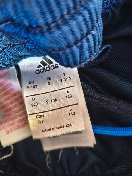 Tepláky slabé pro kluka, adidas,140