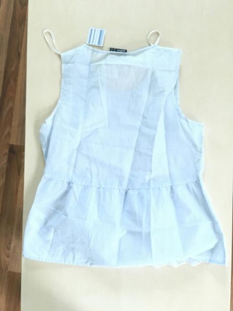 Jemný proužek, nový top, vel l, janina, l