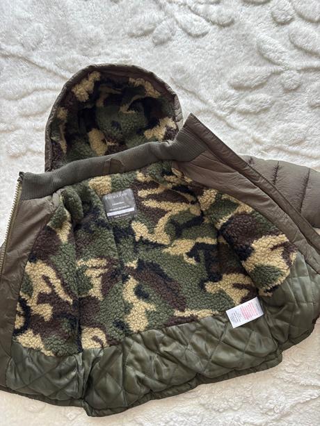 Krásná velmi teplá zimní bunda - v.3/6 měs., primark,68