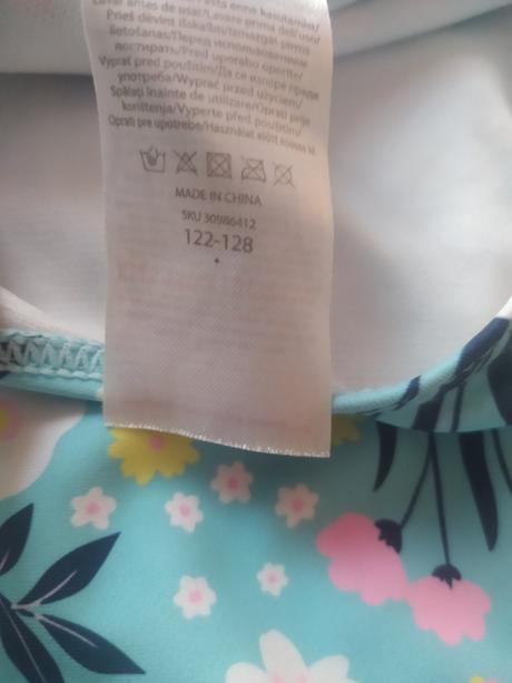 Dívčí plavky 122-128, 128