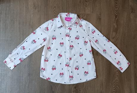 Dívčí košile s minnie, disney, vel.116, disney,116
