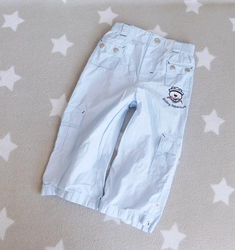 Plátěné kalhoty my little bear vel.86, my little bear,86