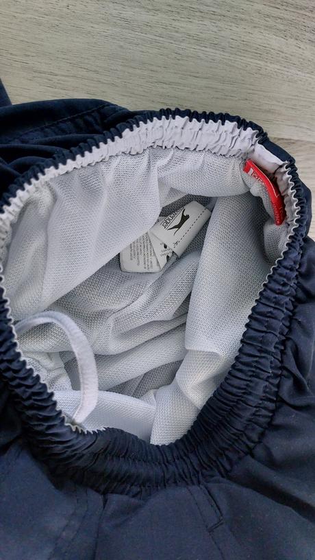 Šusťákové kalhoty vel. 122/128, slazenger,128
