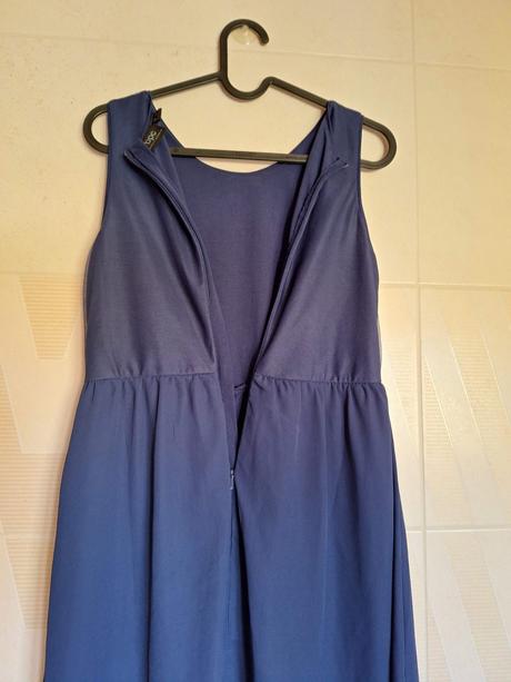 Šaty půlnoční modrá s flitry zn. bonprix - v. 152, bonprix,152