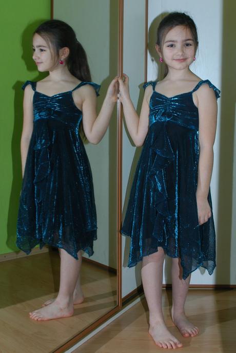 Šaty zelené vada - lesní víla, rebelka, fiona..., 