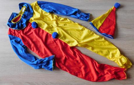 Dětský kostým klaun vel.8/10let,