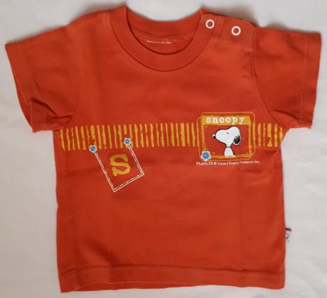Dětský letní komplet, tričko a tílko, snoopy, 68, 68