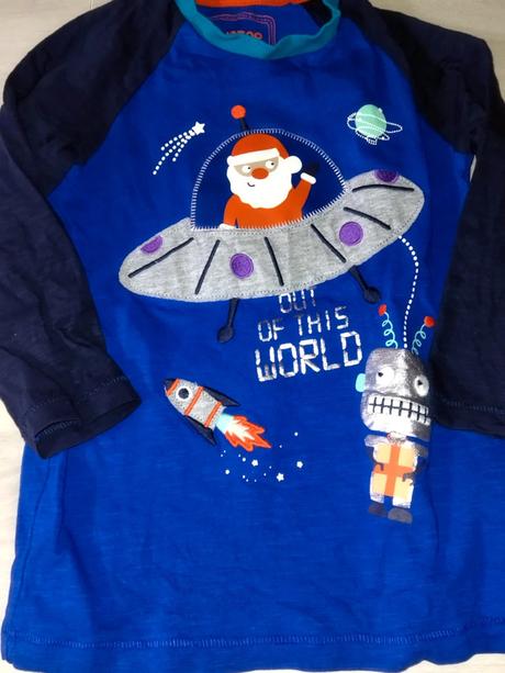 Modré tričko s roboty 104 bluzeoo, bluezoo,104