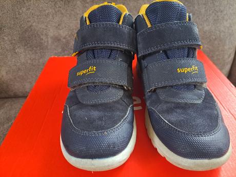 Kotníkové podzimní botky superfit, superfit,32
