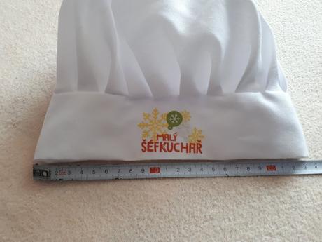 Dětská kuchařská čepice - malý šéfkuchař (3-5let),