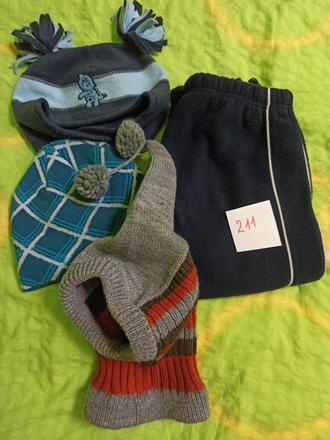 Teplé tepláky a čepice, 104–116