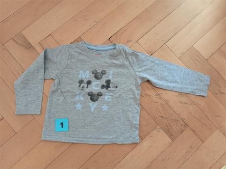 Triko dlouhý rukáv 86 lupilu mickey mouse, lupilu,86