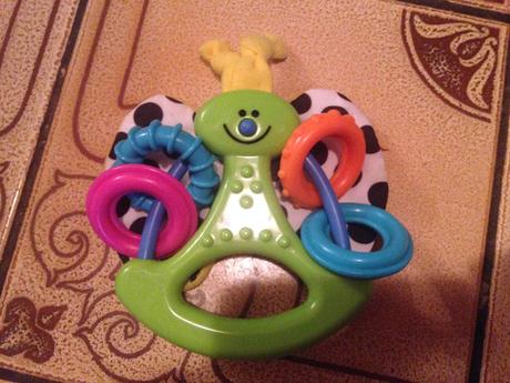 Chrastítko motýlek fisher price, 