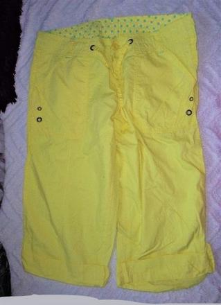 Žluté plátáky na vel.l-xl, denim co,l