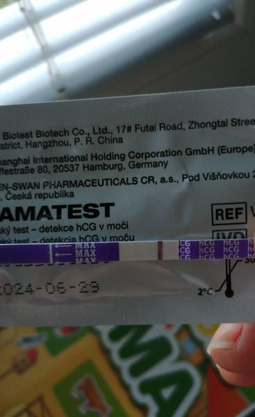 Má se mi něco rýsovat na těhotenském testu?