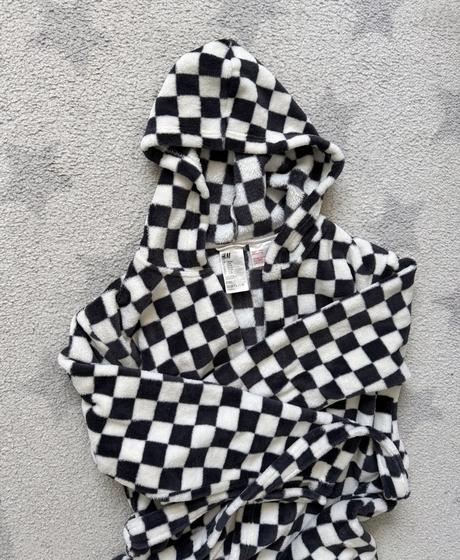 Chlapecký župan hm káro, vel. 158/164, h&m,158