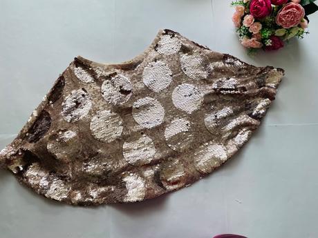 Ob/ sukně s flitri - v.11/12 let, mini boden,152