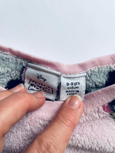 Ob/ pyžamo coral flece minnie - v.128/134, disney,128