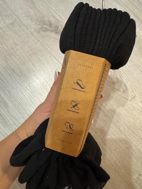 Černé ponožky vel.35-38, asics,35 / 36 / 37 / 38