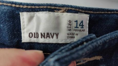 Šortky dámské riflové s regulací pasu, old navy,xs