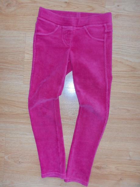 Dívčí manžestráky - legíny vel.116/122, 116