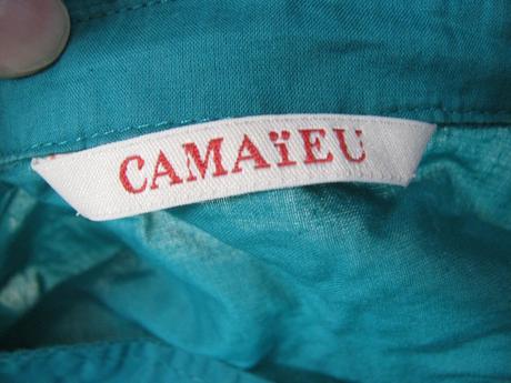 Košilová dámská, dívčí halenka, camaieu,34