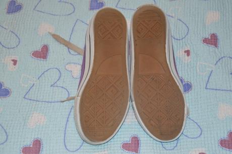 Fialové tenisky, vel. 35, stélka 22 cm, 35