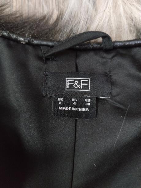 Kožíšková bunda kabátek s 36 zn.f&f, f&f,s