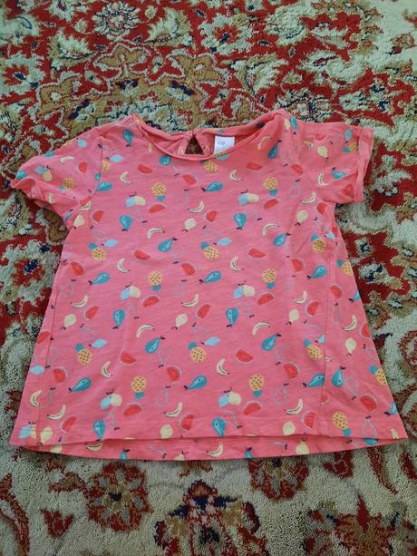 Tričko s ovocem, h&m,92