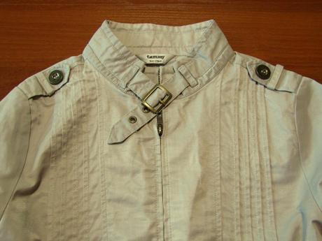 Dívčí šedo-stříbrná vesta vel 164, 164