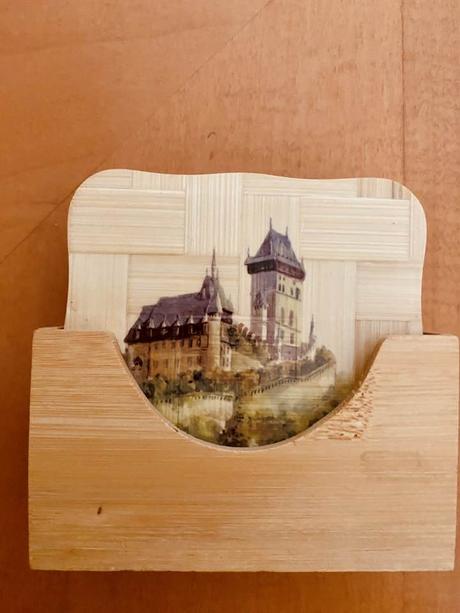 Retro podtácky / hrady, zámky, 