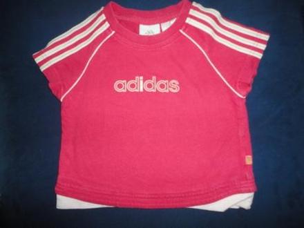 Krásné tričenko adidas, vel. 86/92, adidas,86