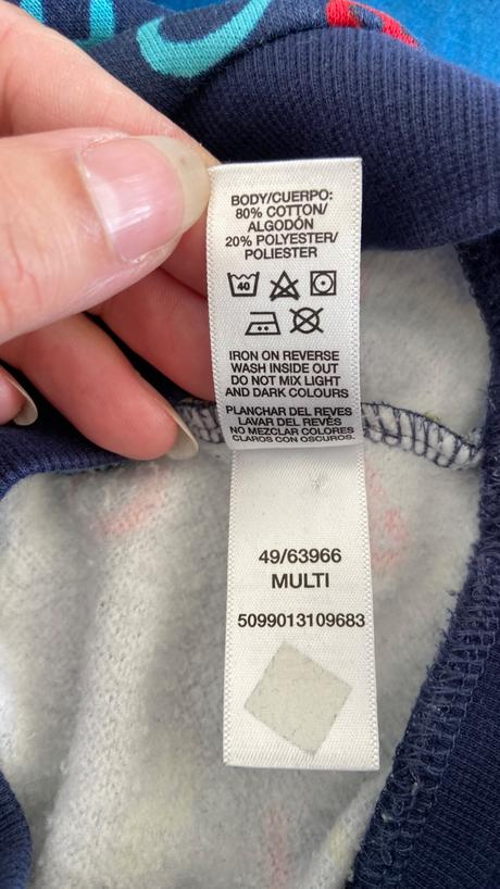 Dětská barevná mikinka vel.98, 98