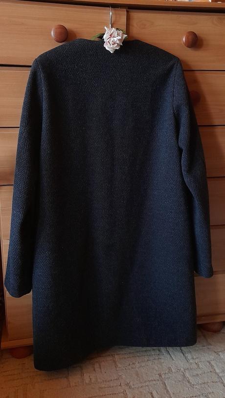 Elegantní flaušový kabát, m