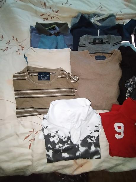 Pánský balíček oblečení vel. m, m