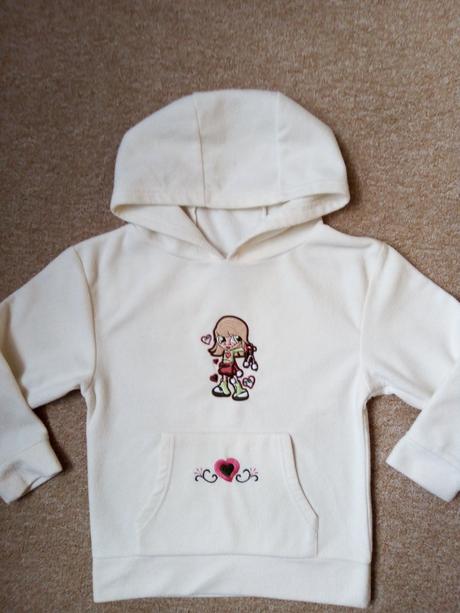 Flauš mikina zn."girl2girl" vel."116", girl2girl,116