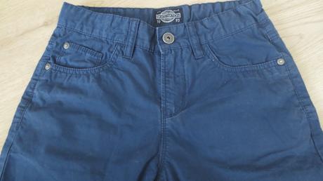 Plátěné kraťasy modré c&a, c&a,140