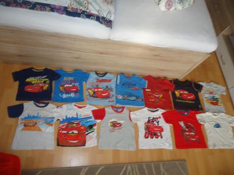 Trička s krátkým rukávem s autem blesk, m&co,92