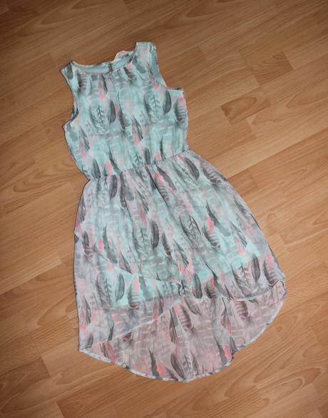 Letní šifónové šaty, h&m,146
