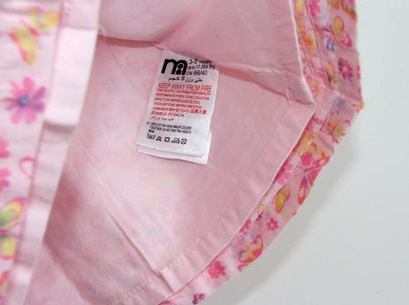 P92 letní šaty vel. 68, mothercare,68