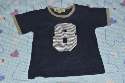 Bavlněné tričko s osmičkou, 86