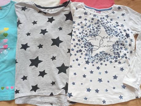 Trika dívčí s dlouhým rukávem vel.128-146, 128