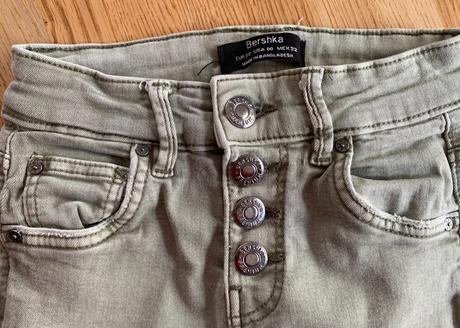 Kalhoty & elastické kapsáče bershka vel. eu 32, bershka,32