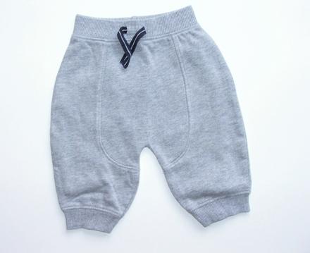 H1089 tepláky vně počesané vel. 68, baby,68