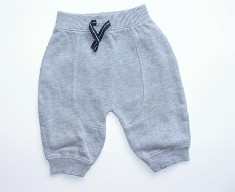 H1089 tepláky vně počesané vel. 68, baby,68