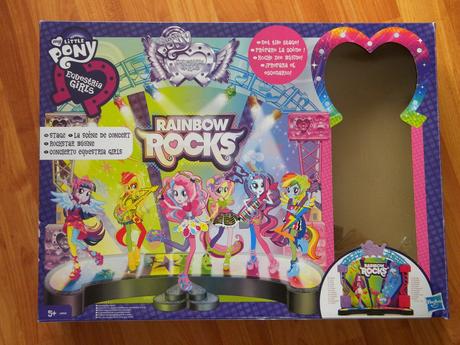 My little pony equestria girls jeviště hrací set, 