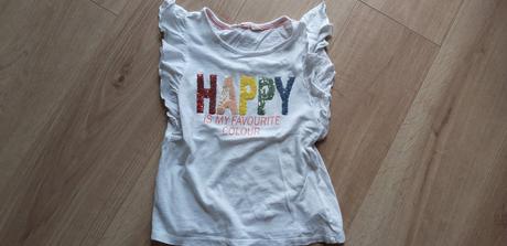 Krásné tričko h&m s flitry vel. 128, h&m,128