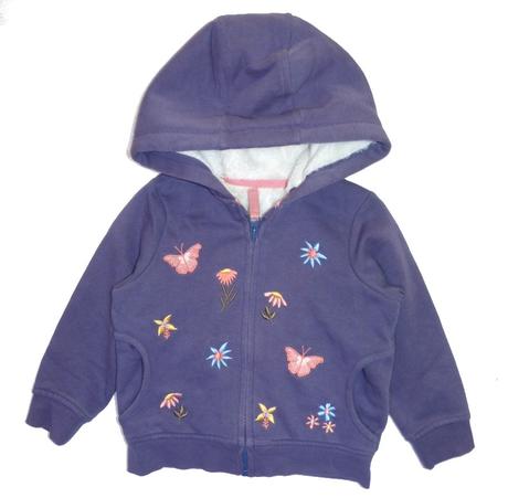 Zateplená mikina vel. 92, nutmeg,92