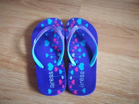 Žabky pantofle zn. aress, fialové, vel. 30/19,5 cm, 30